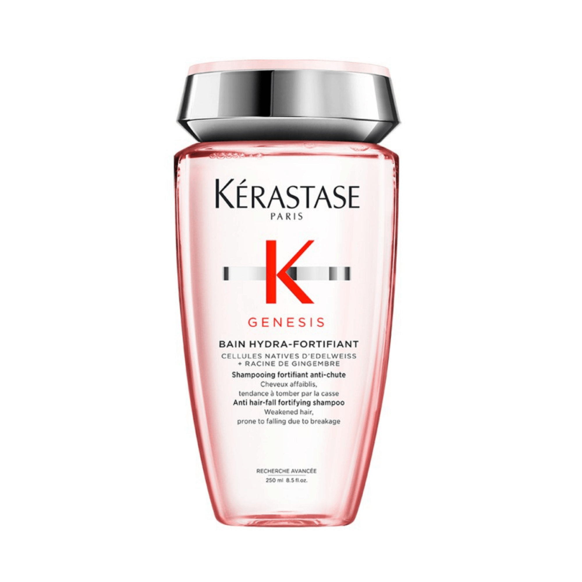 Shampoo Bain Hydra-Fortifiant- Genesis Cabello Fino y Graso- Anticaída, Kerastase 250 ml