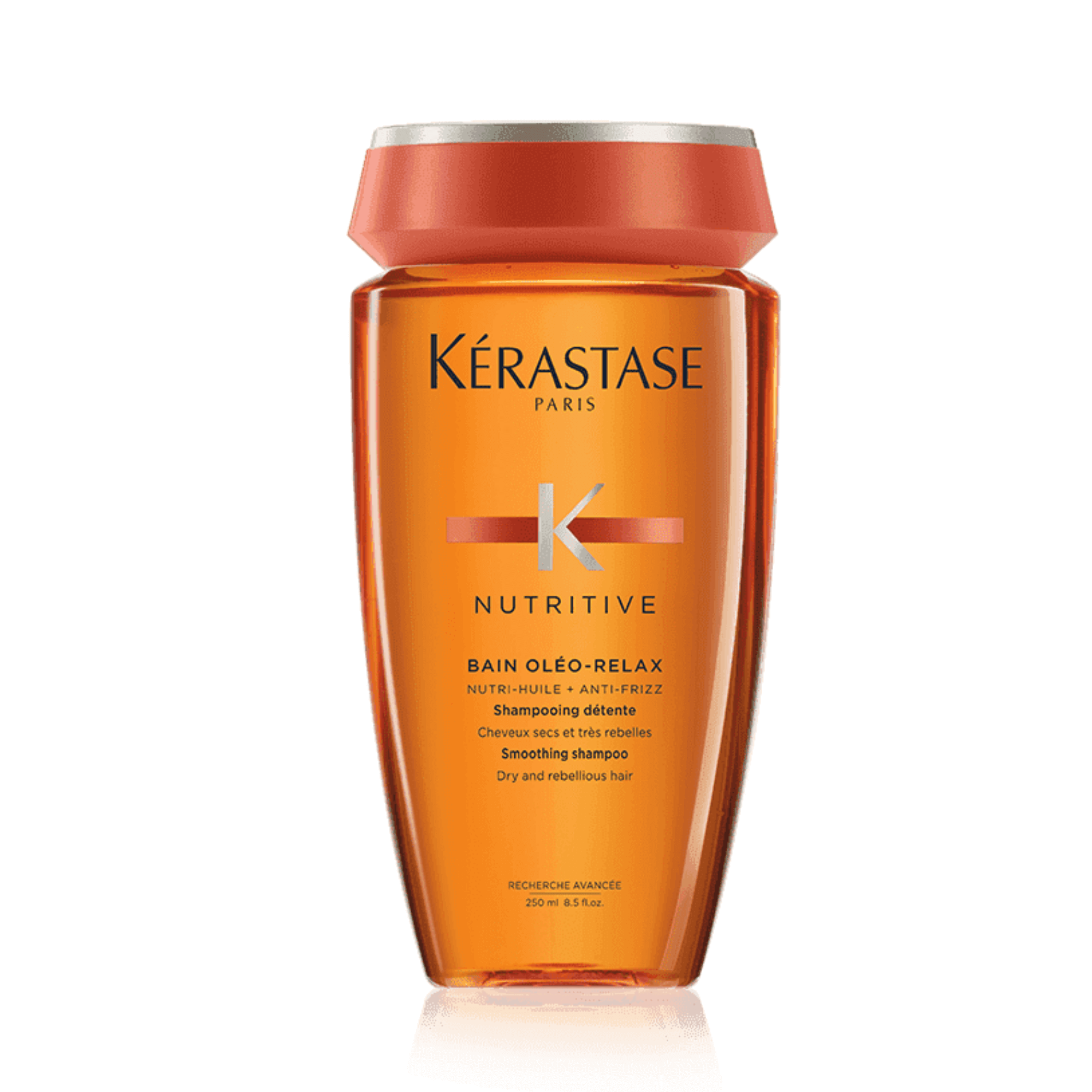  Shampoo Bain Oléo-Relax Kerastase Discipline 250 ml, para Cabello Seco y con Frizz